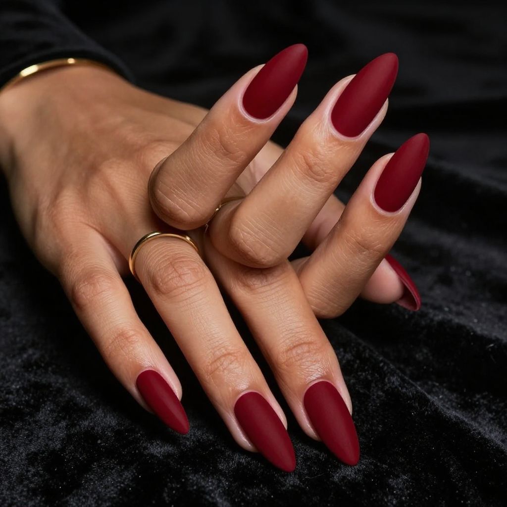 Cherry Red Velvet Matte