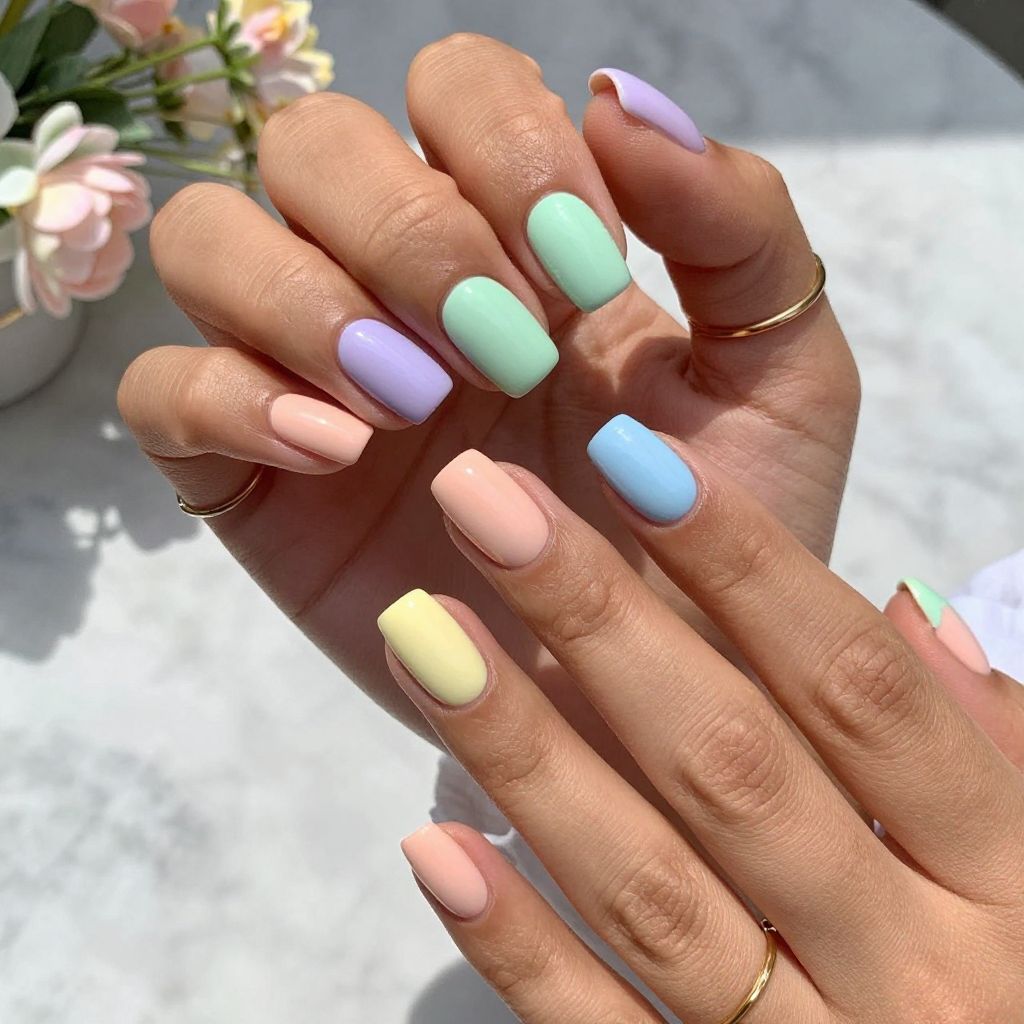 Pastel Rainbow Roll