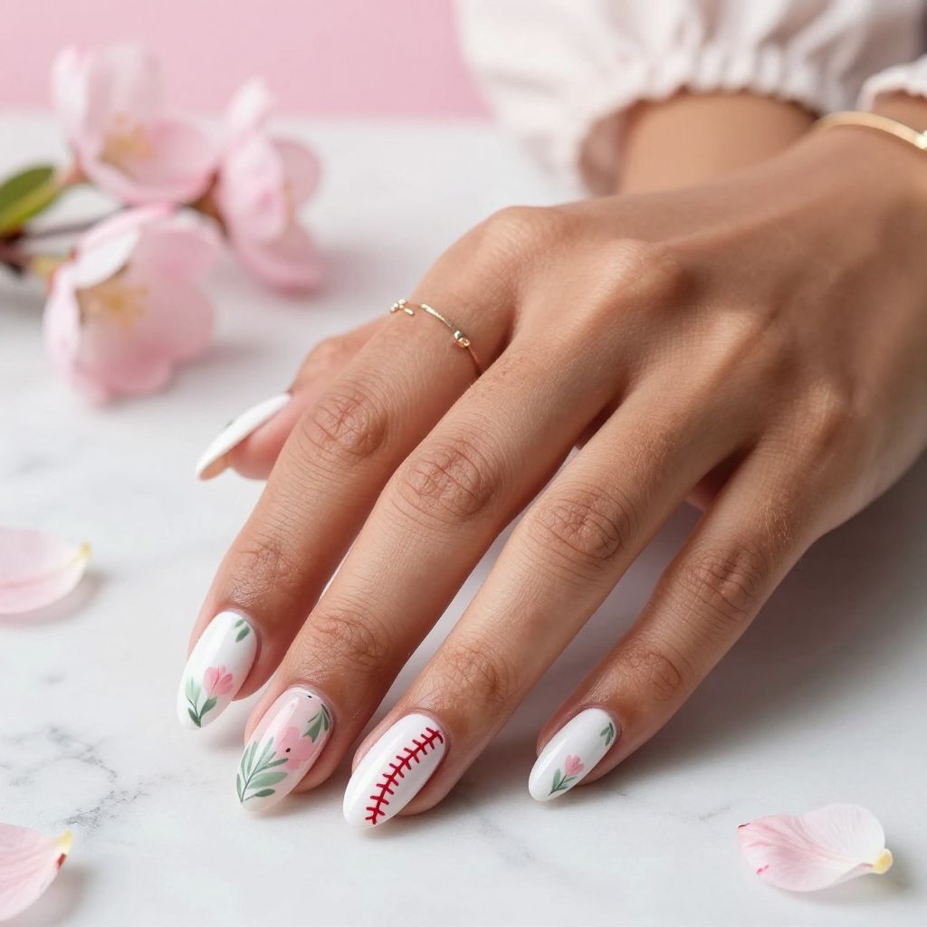 Baseball Plus Floral Seasonal Combo