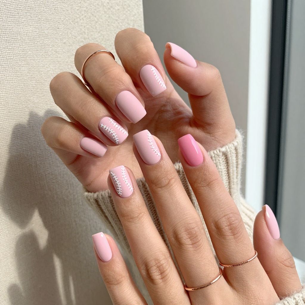 Matte Baseball Soft Pink