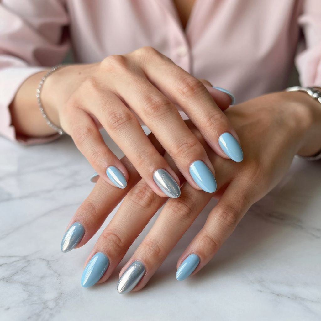 Baby Blue Chrome Whispers