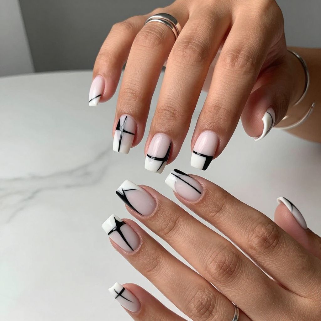 Bold Geometric Contrast
