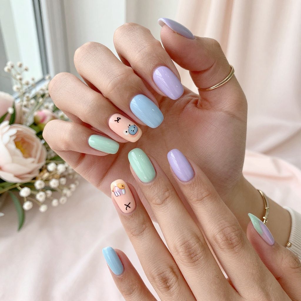 Pastel Cartoon Whimsy