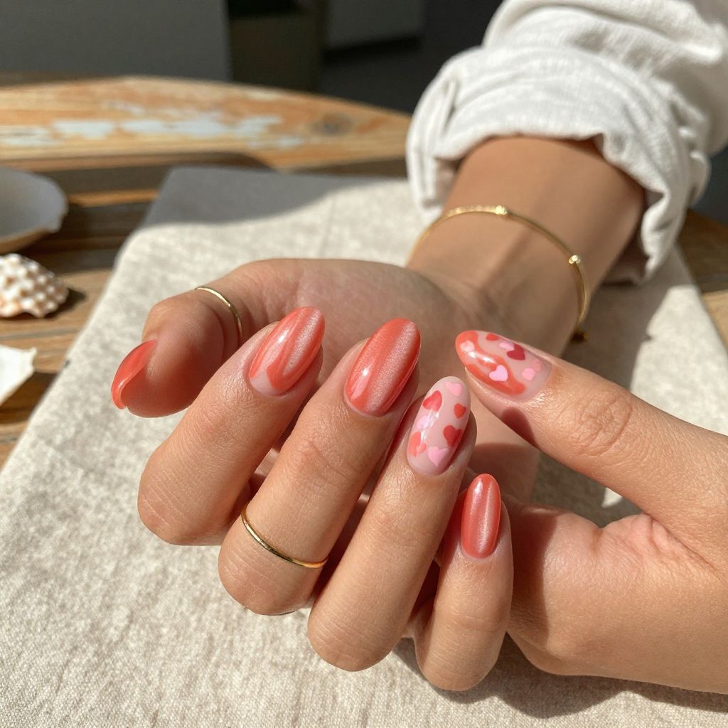 Coral Hearts Splash