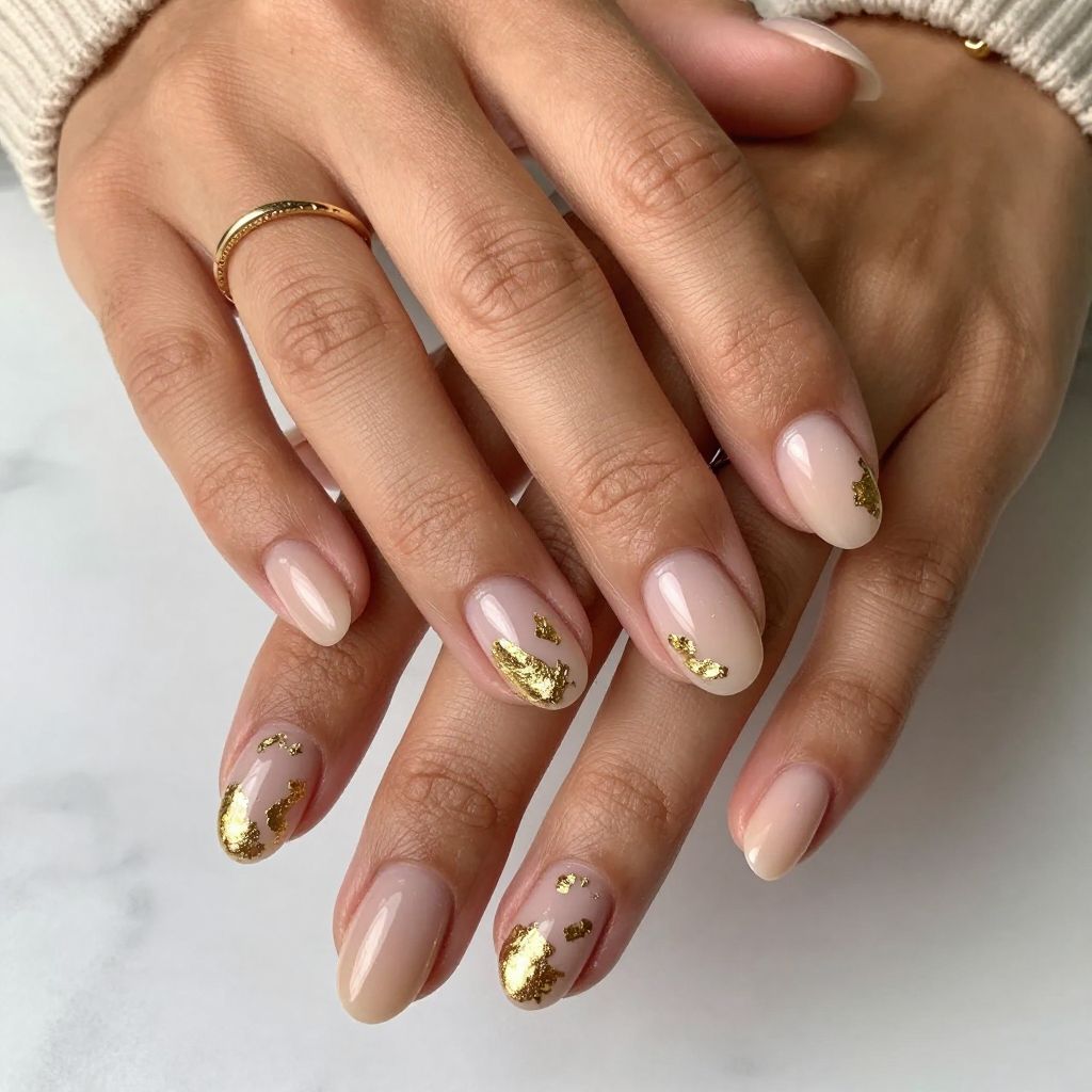 Festive Gold Foil Accent
