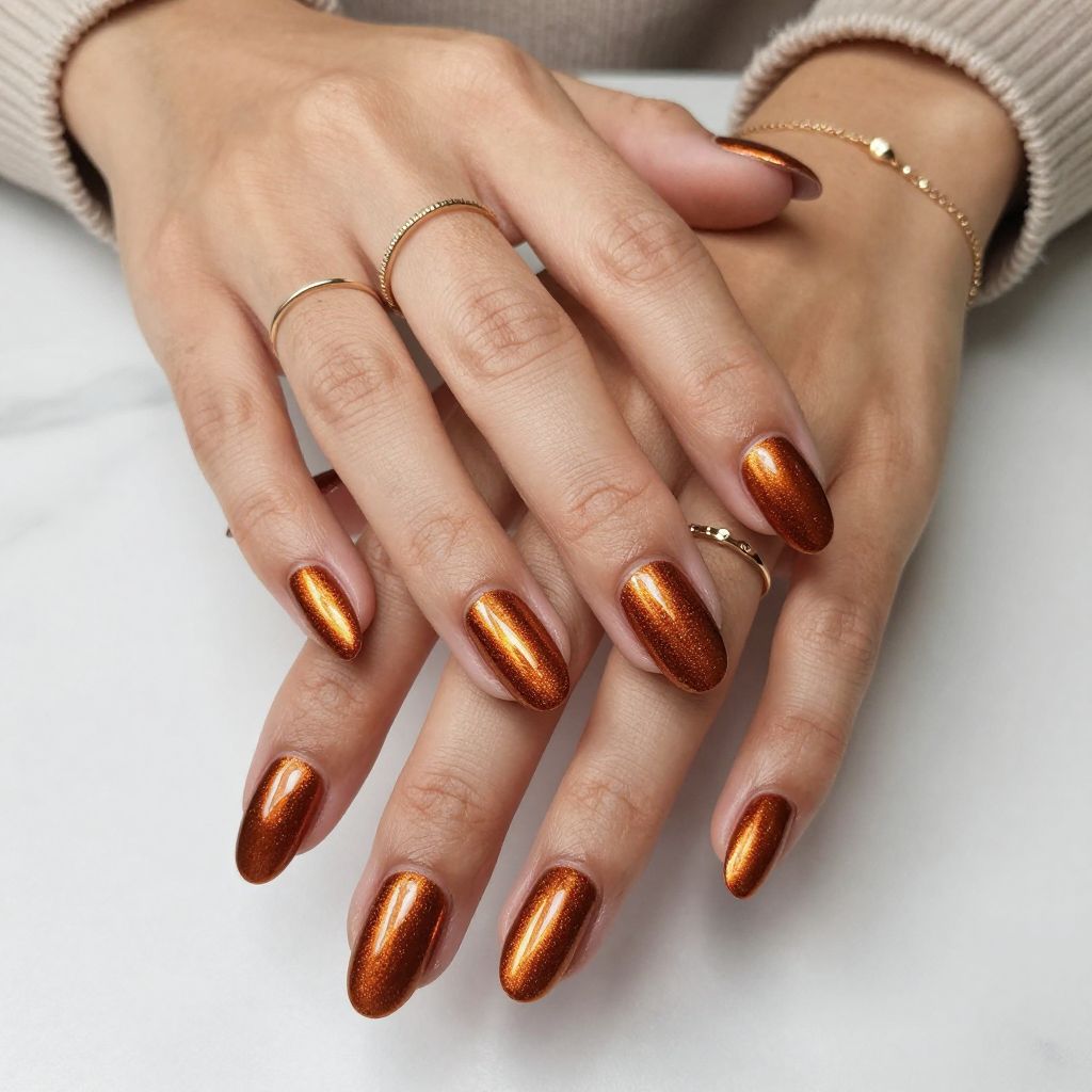 Metallic Copper Glam