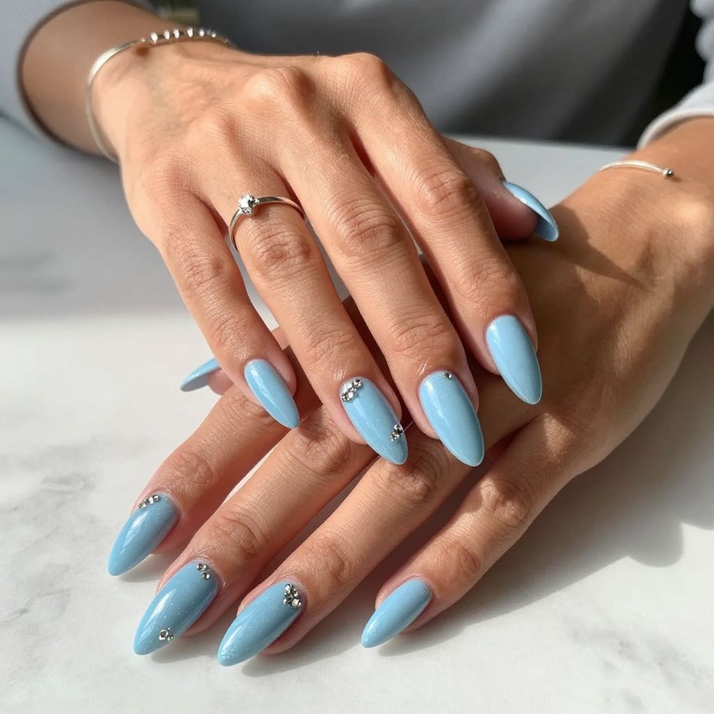 Icy Blue Crystal Dream