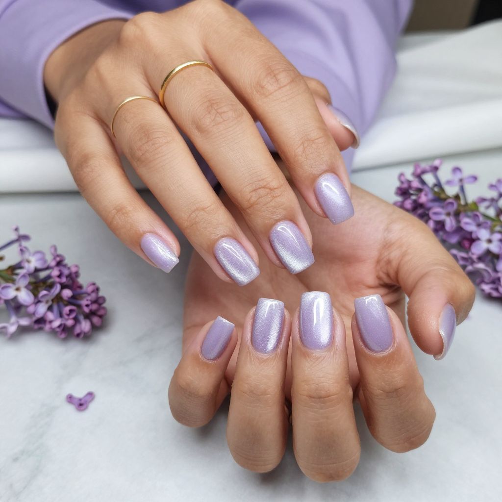 Icy Lilac Cat Eye Dream