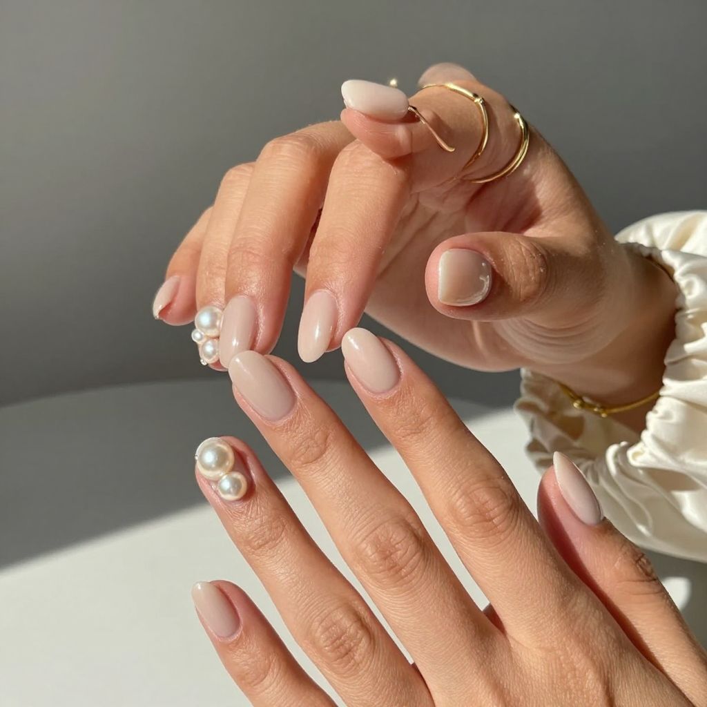 Shimmery Pearl Accent