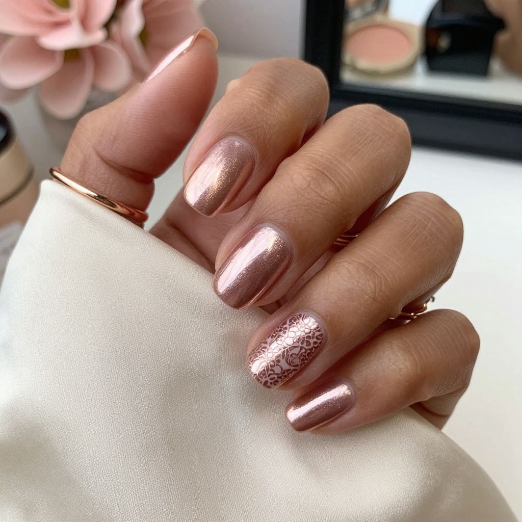 Cinderella’s Rose Gold Dream
