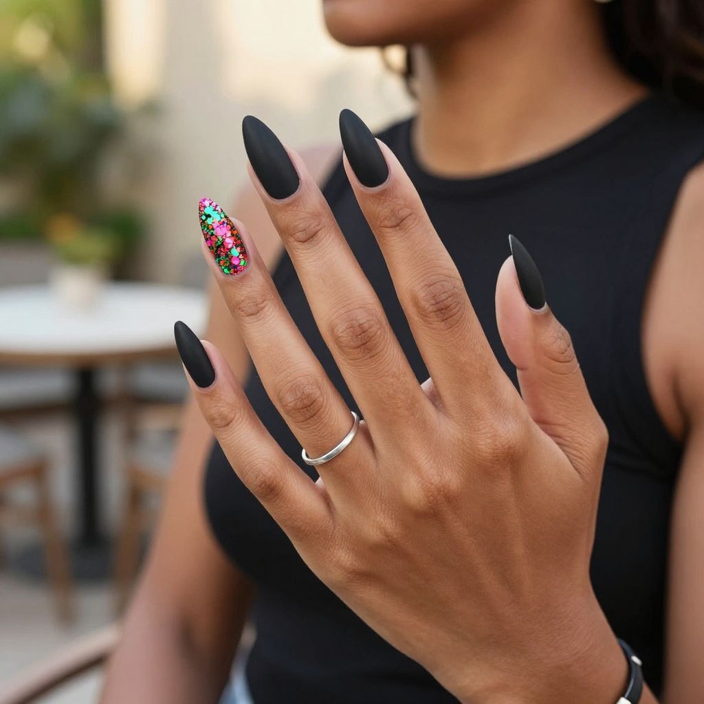 Neon Glitter Twist