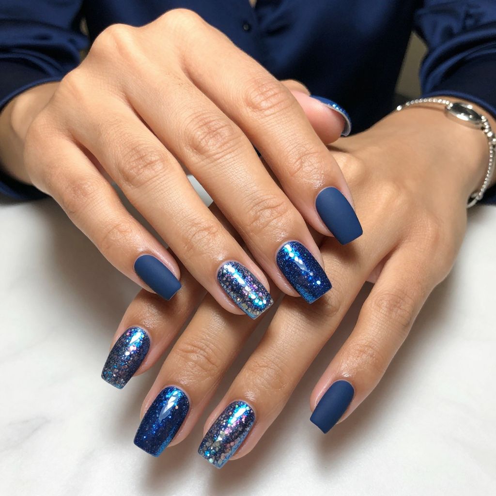 Glitter Drop Equalizer Bars