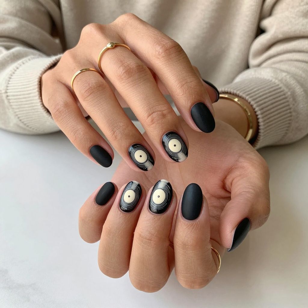 Vinyl Record Matte Chic