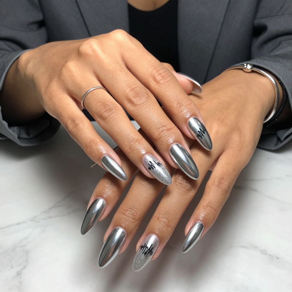 Soundwave Silver Sparkle