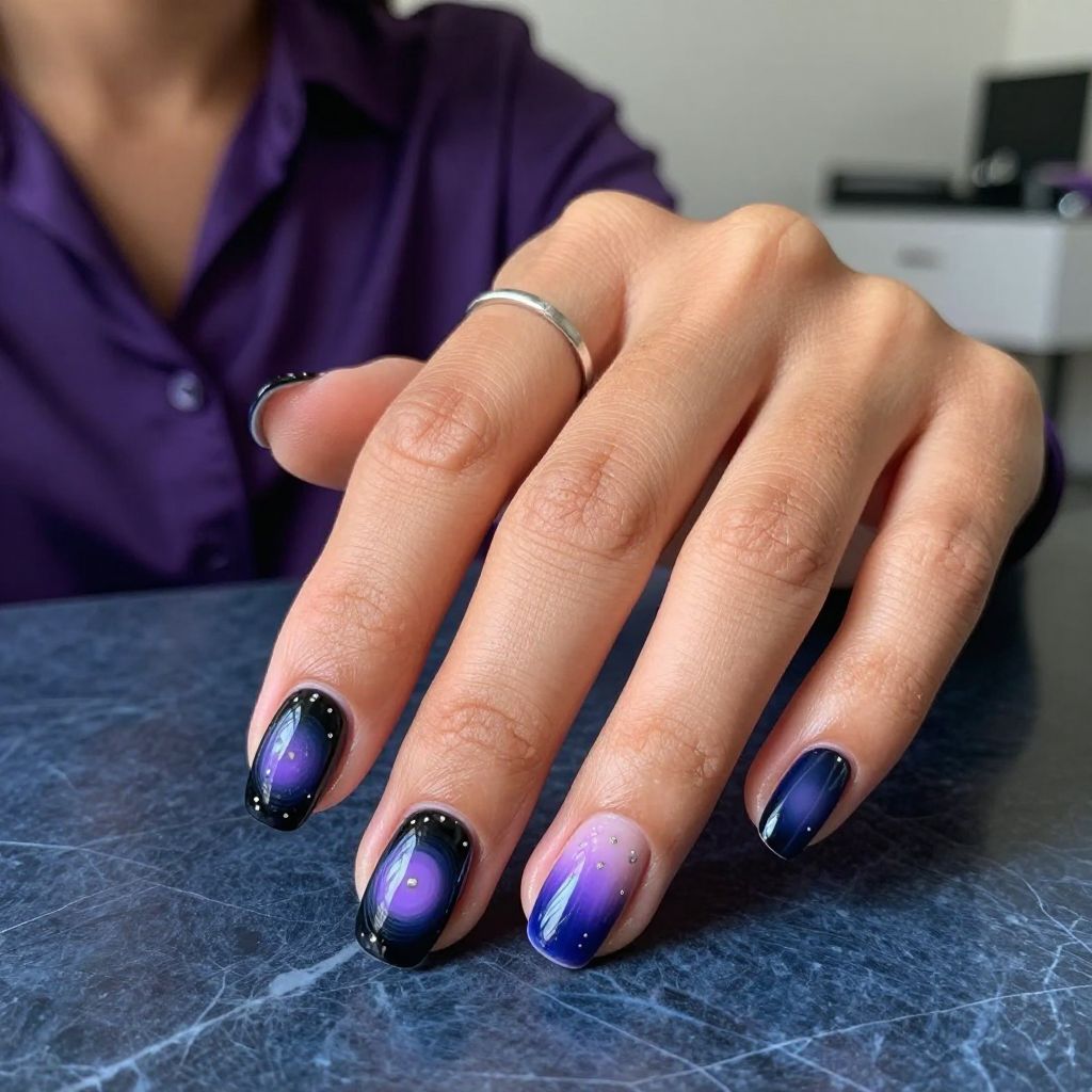 Spinning Disc Gradient Ombre