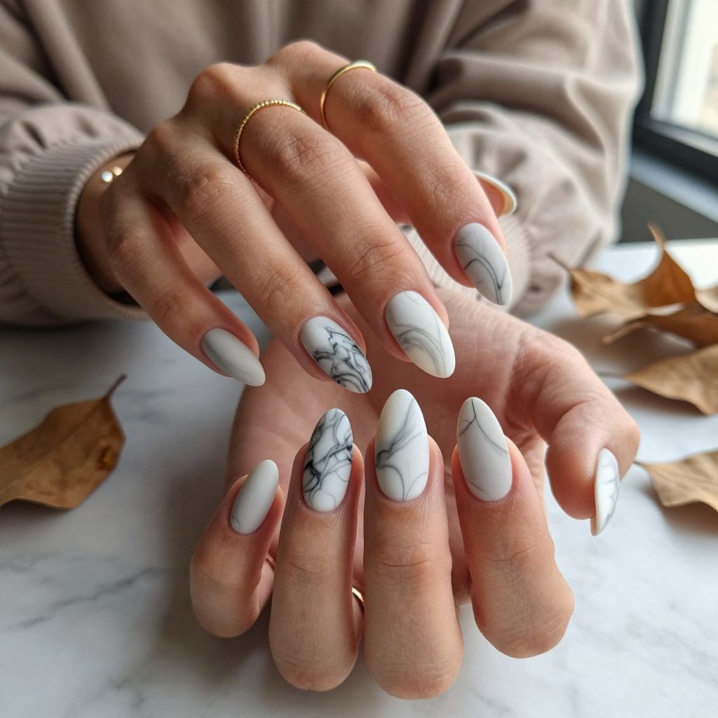 Matte Marble Twins