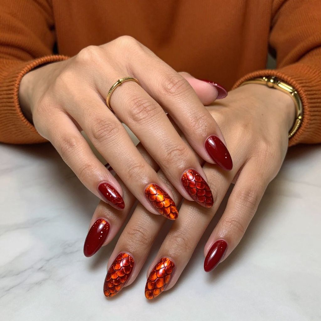 Fiery Scale Fantasy