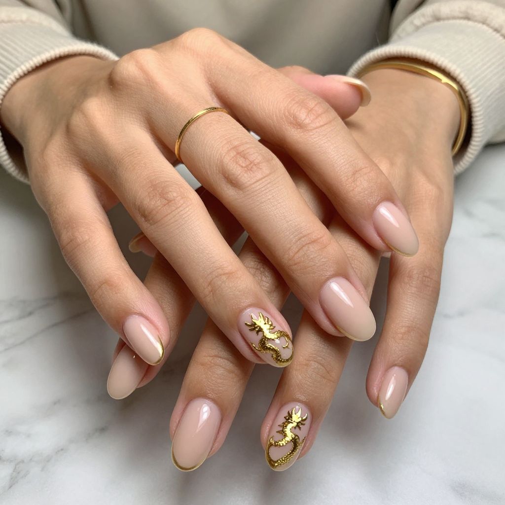 Golden Dragon Claw Accents