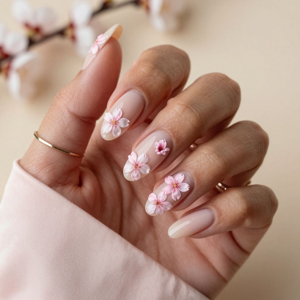 3D Cherry Blossoms
