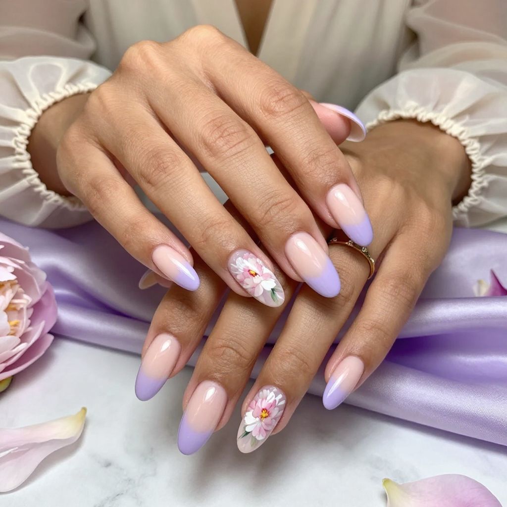 Pastel Peony Gradient