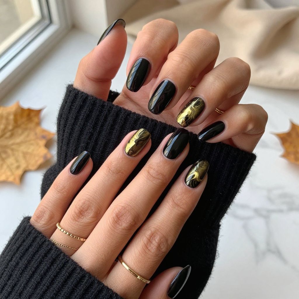 Classic Golden Swirl