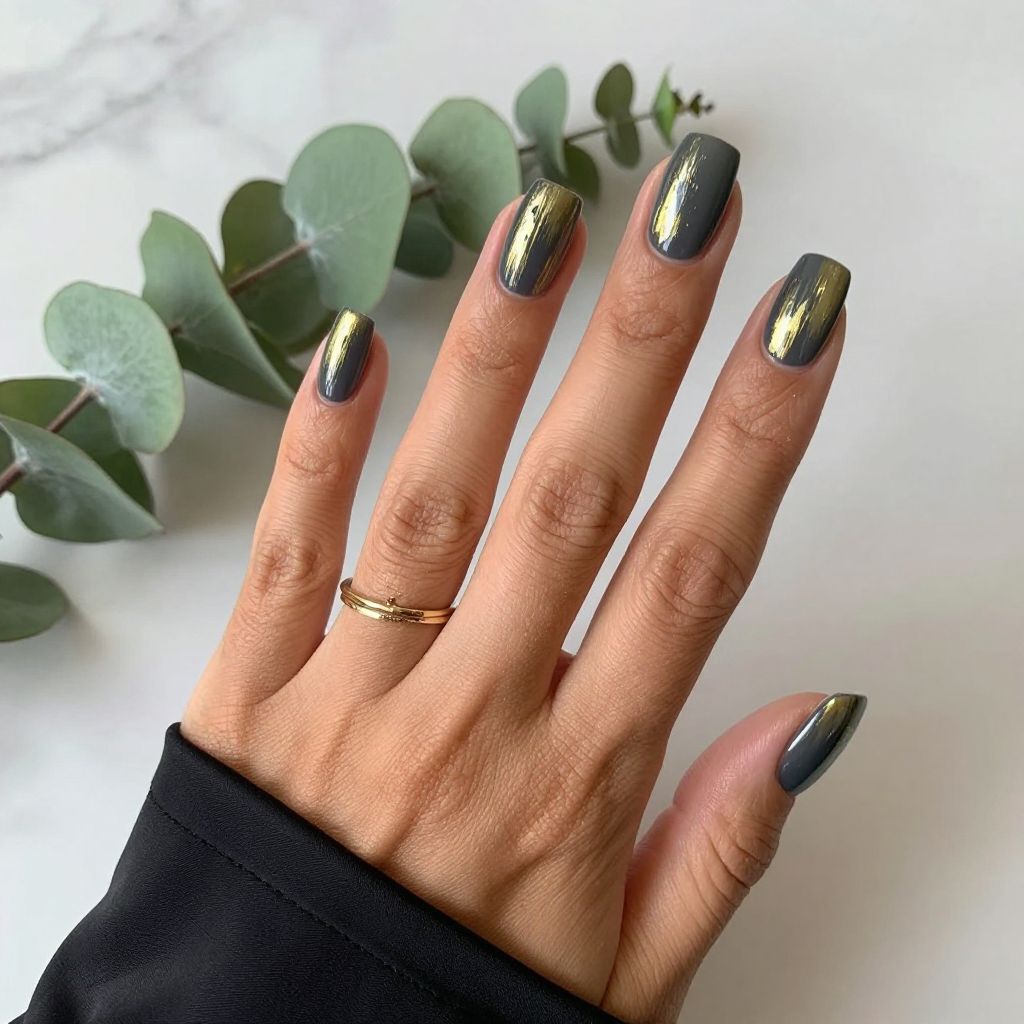 Blackened Gold Glam