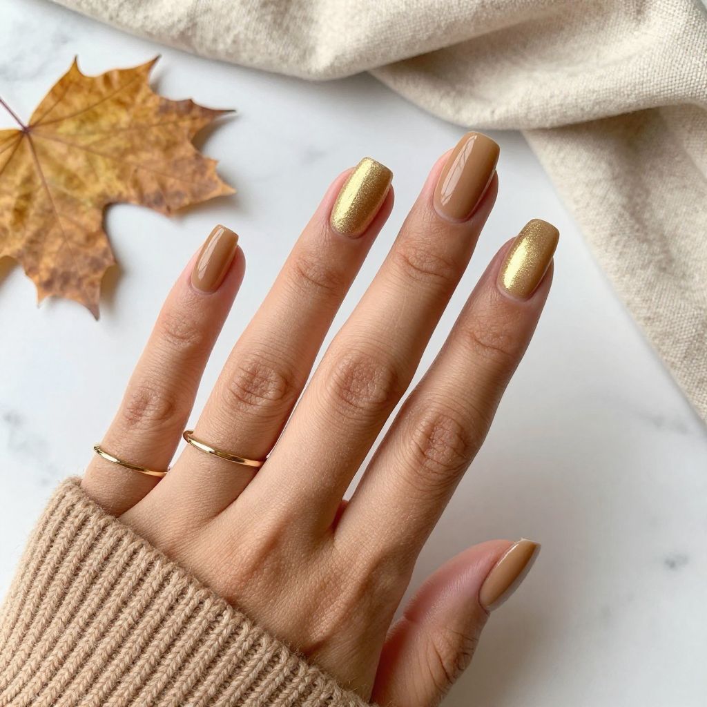 Earthy Gold Ombre