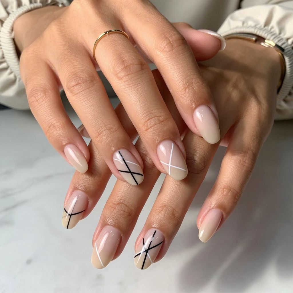 Minimalist Negative Space Lines