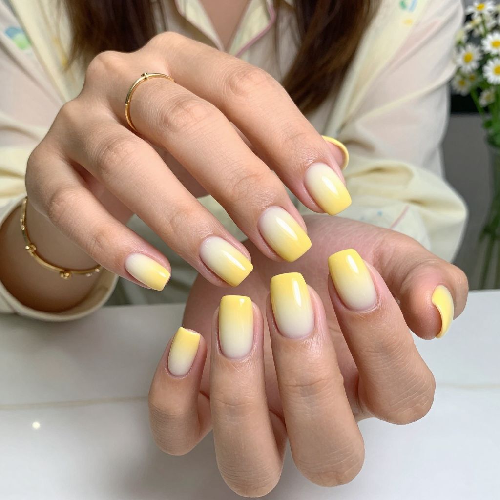Lemon Ombre Fade