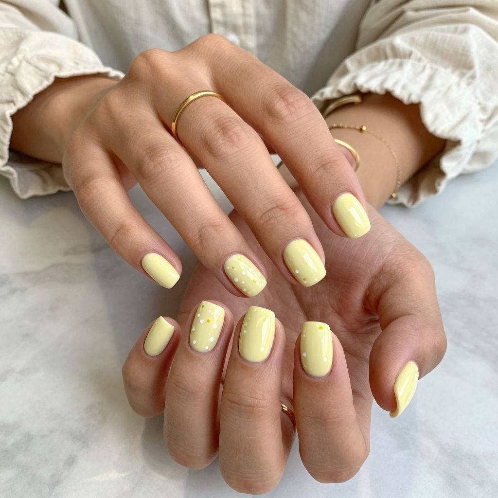 Minimalist Lemon Dotting