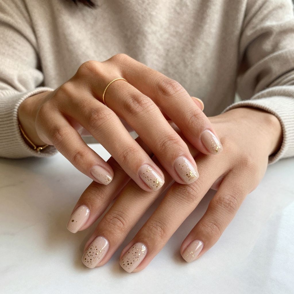 Champagne Sparkle Nude