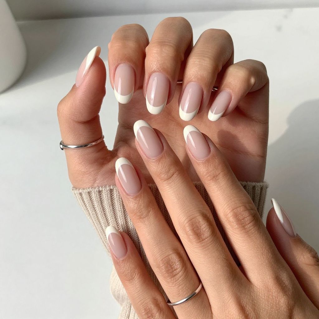 Minimalist Negative Space French