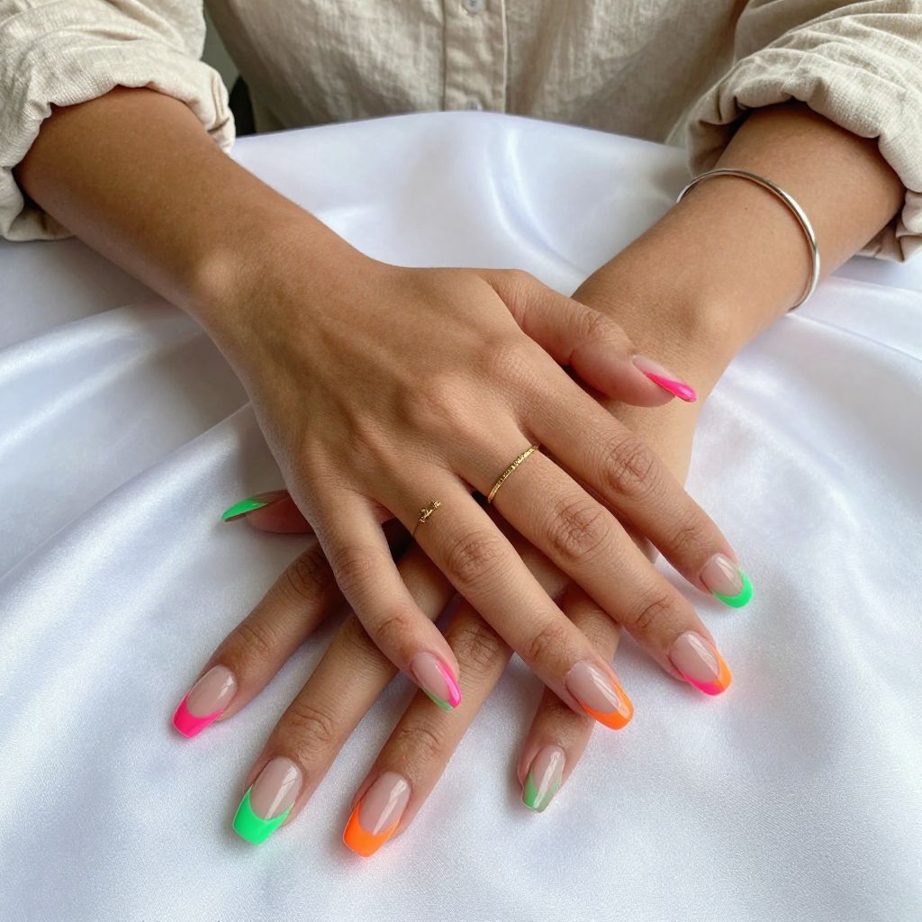Edgy Neon Tips