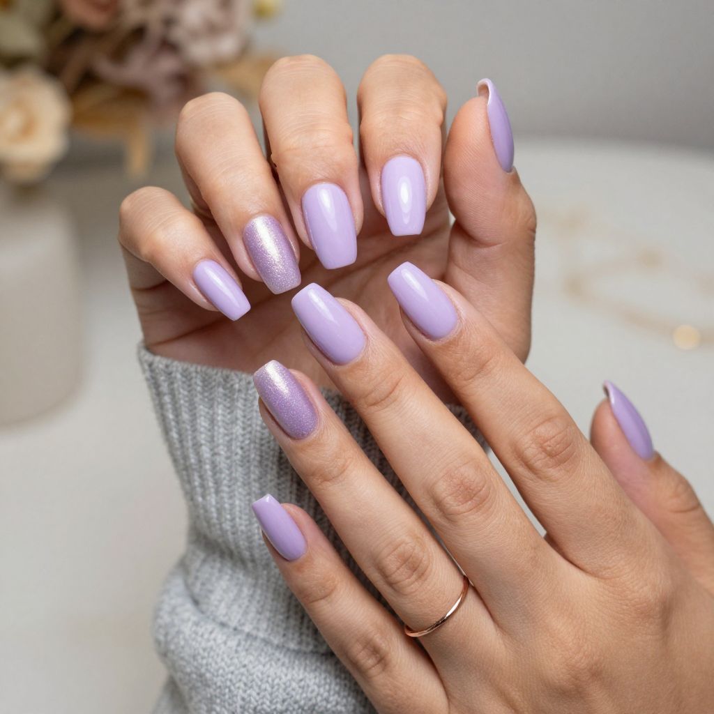 Soft Lavender Velvet