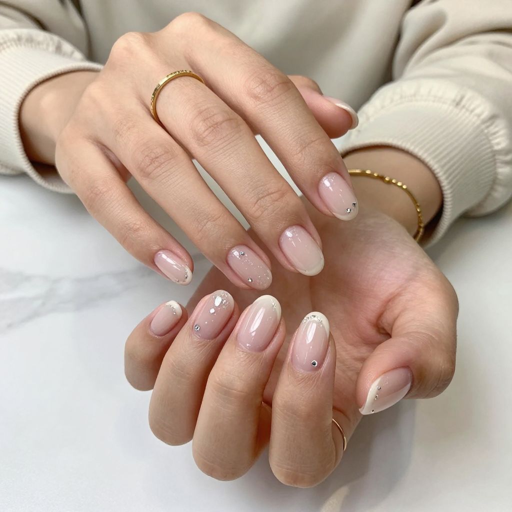 Classic Clear with Gem Accents