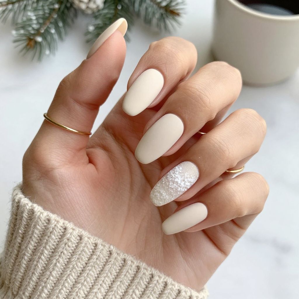 Winter Frost Matte Tips