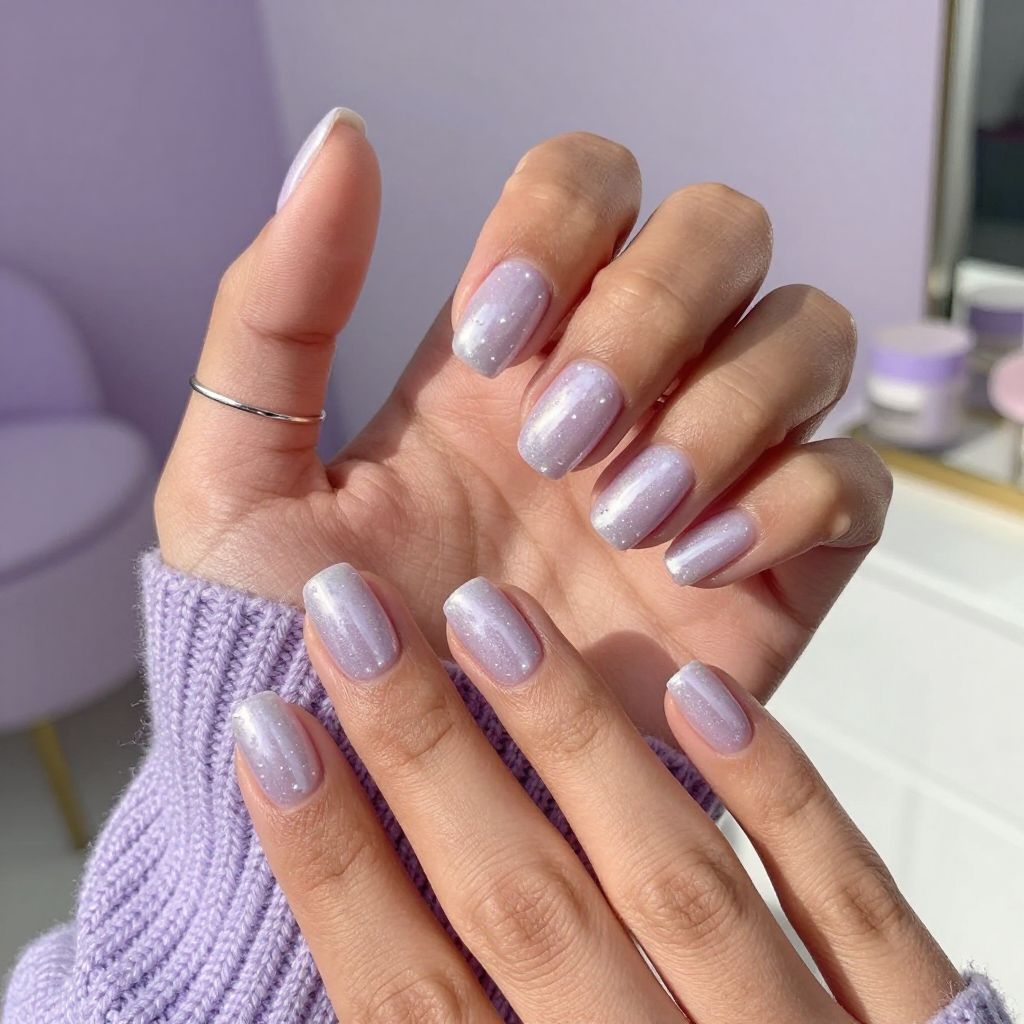 Soft Lavender Pearl Shine