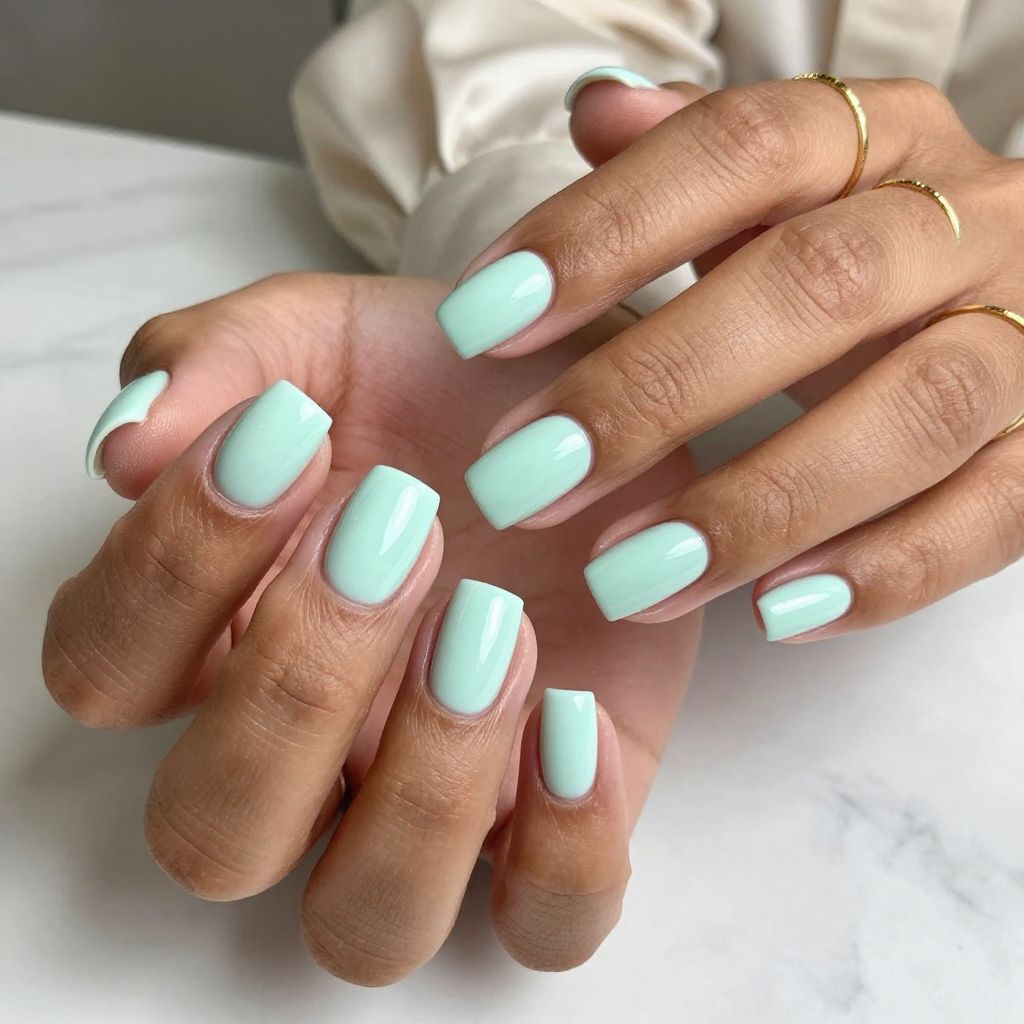 Pastel Mint Minimalism