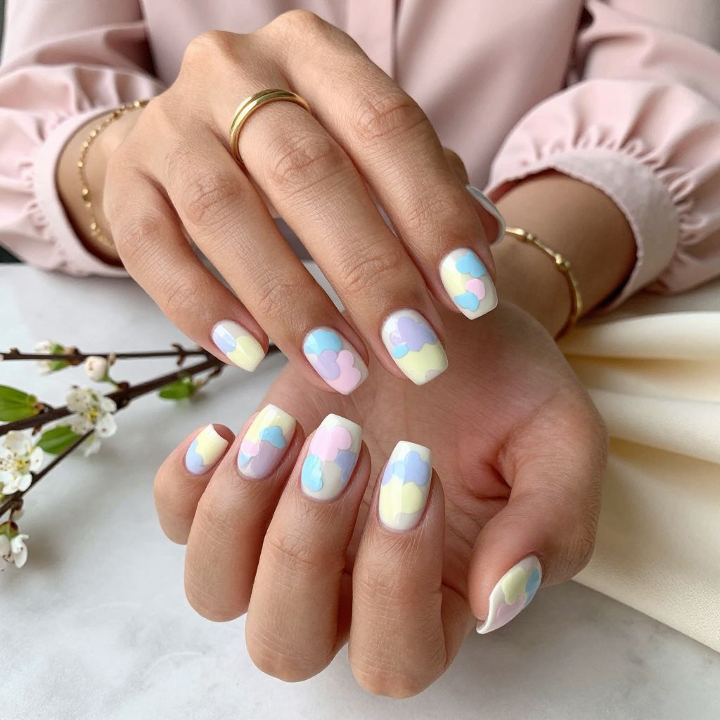 Pastel Rainbow Clouds
