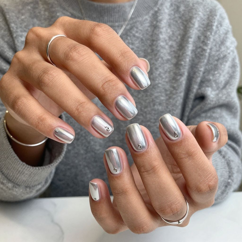 Sleek Silver Hooks
