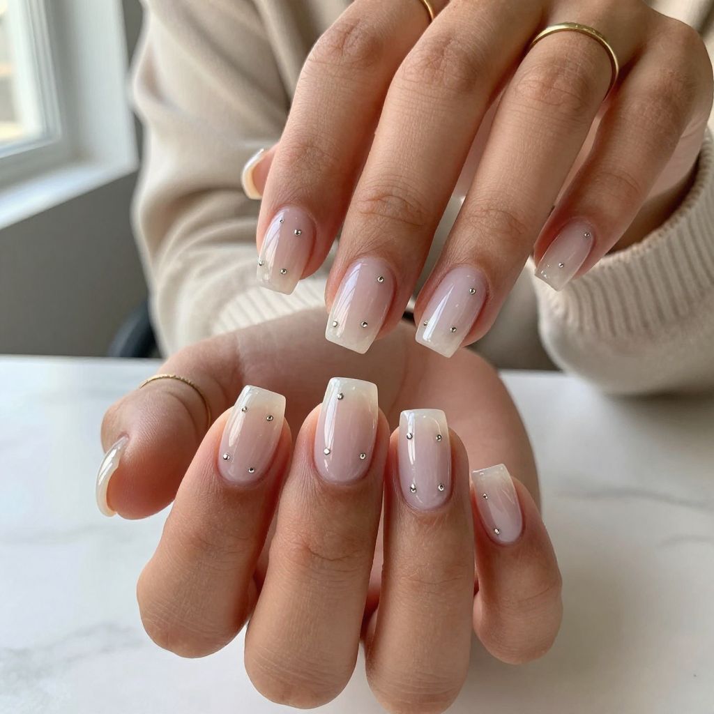 Clear Nails with Embedded Mini Hooks