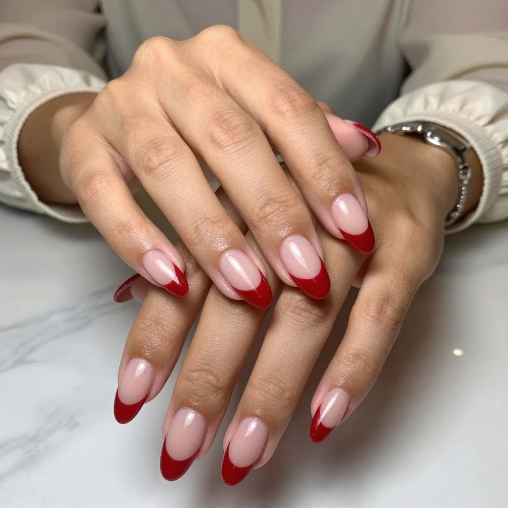 Cherry Red French Flair