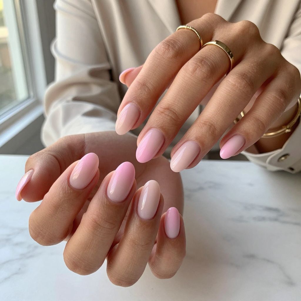 Soft Cherry Nude Gradient