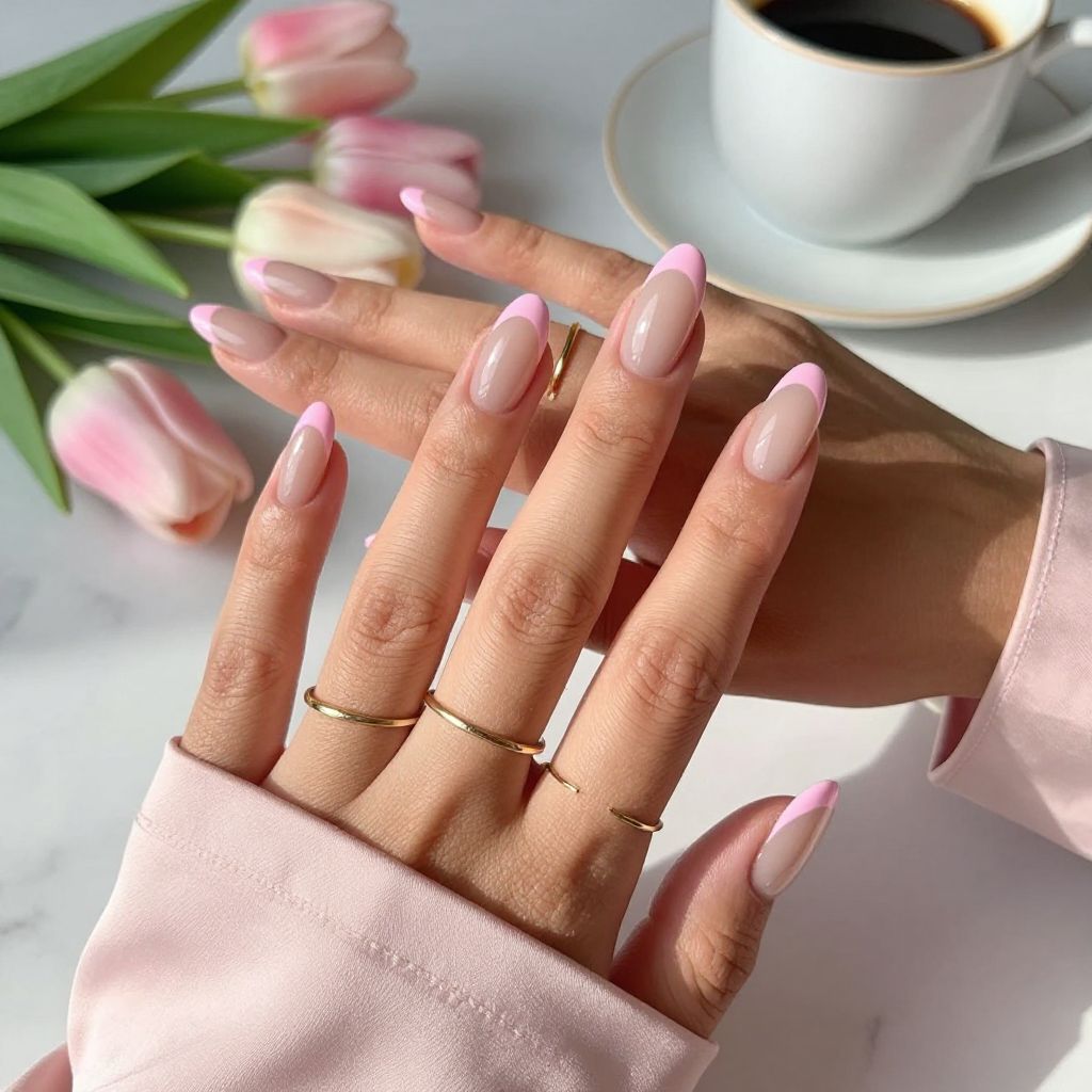 Candy Pink Jelly Tips