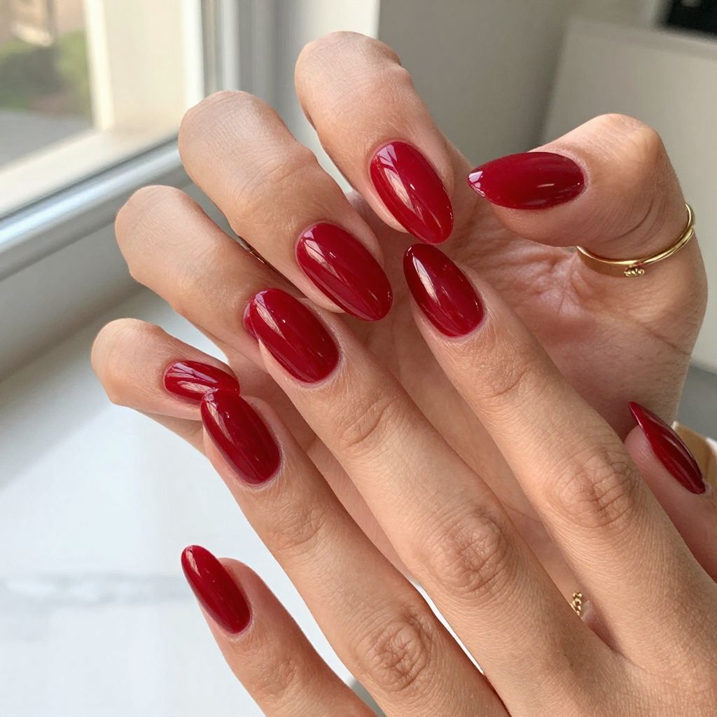 Classic Glossy Red Elegance