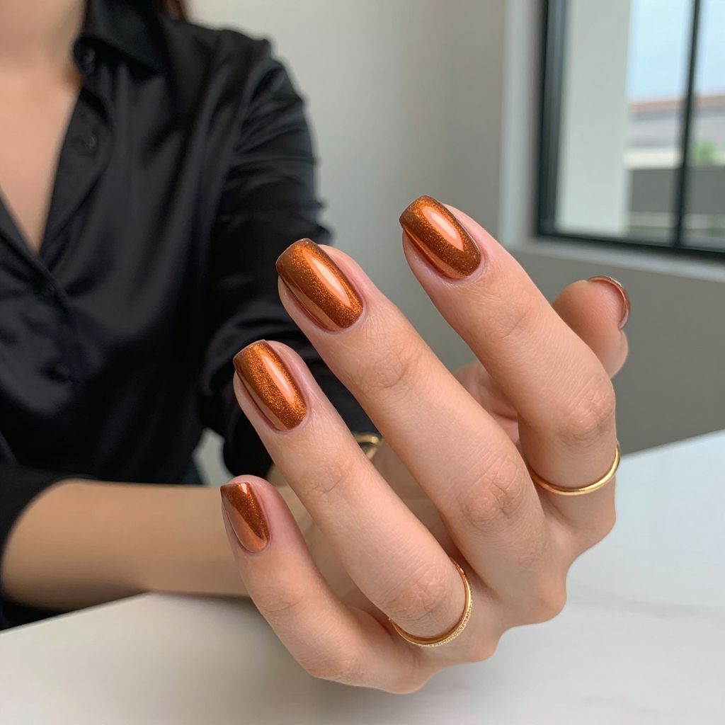 Metallic Copper Roof