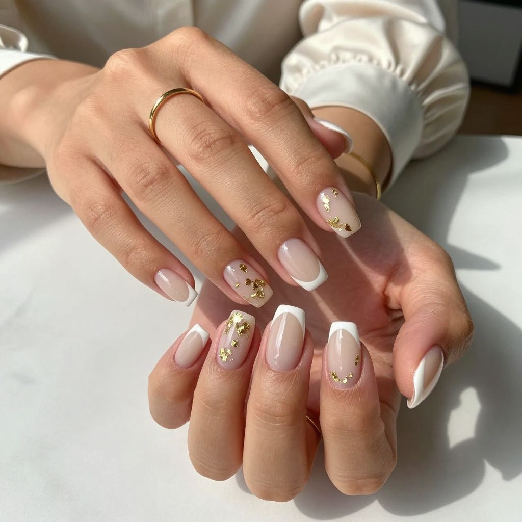 Gold Foil Accented Tips