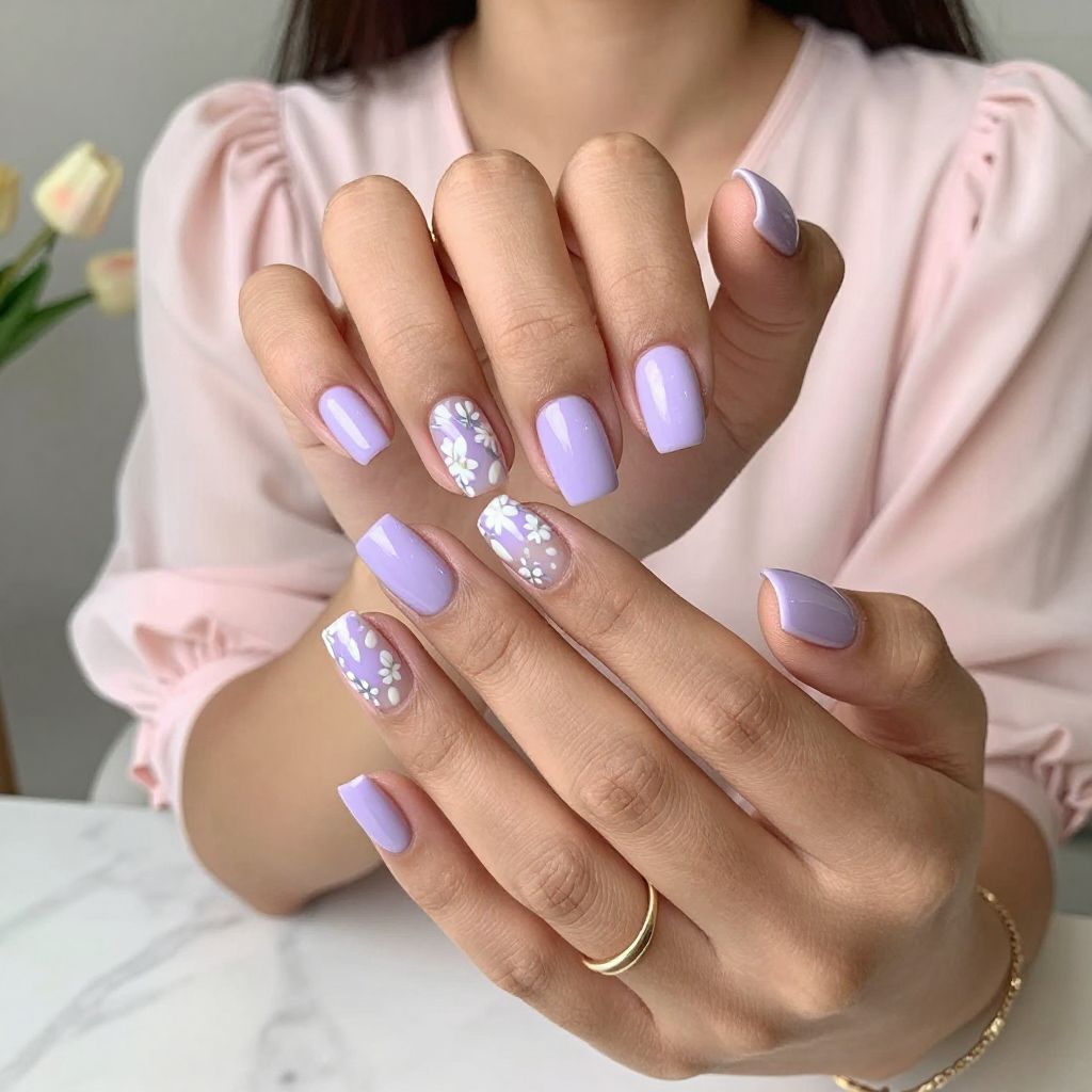 Pastel Dream with Floral Details