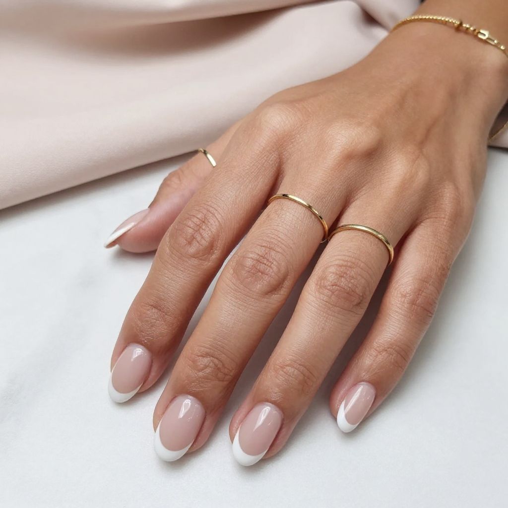 Half Moon French Tips