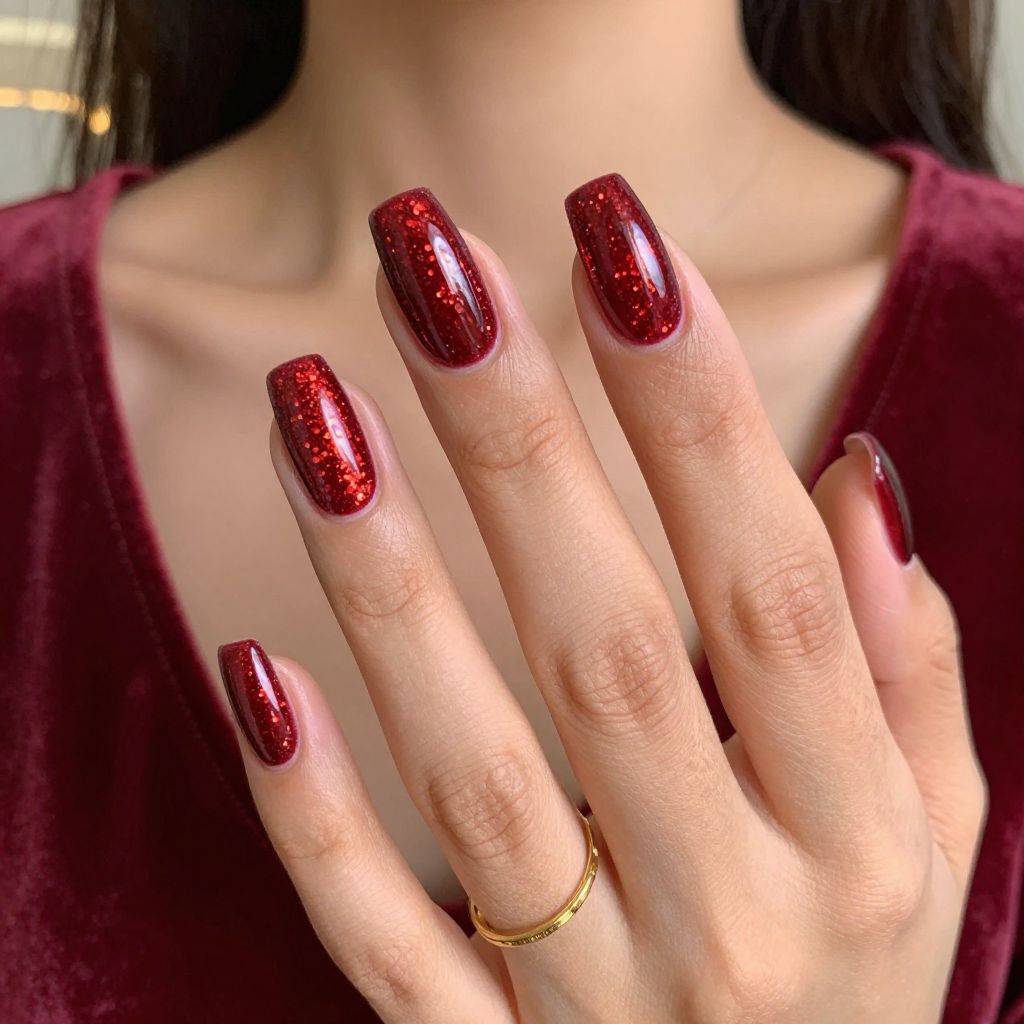 Ruby Red Sparkle Drama